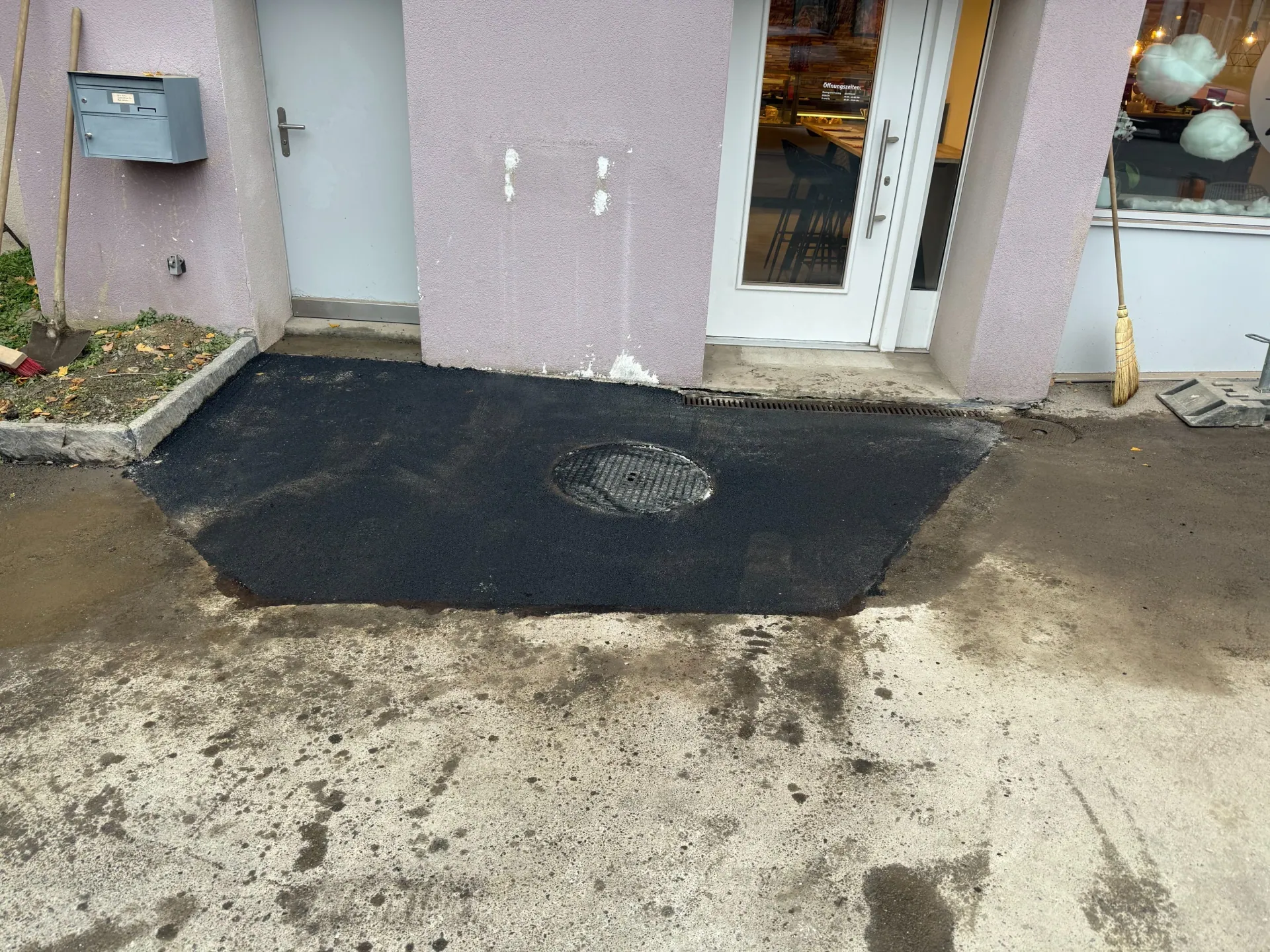 Erneuerung eines Kontrollschachts