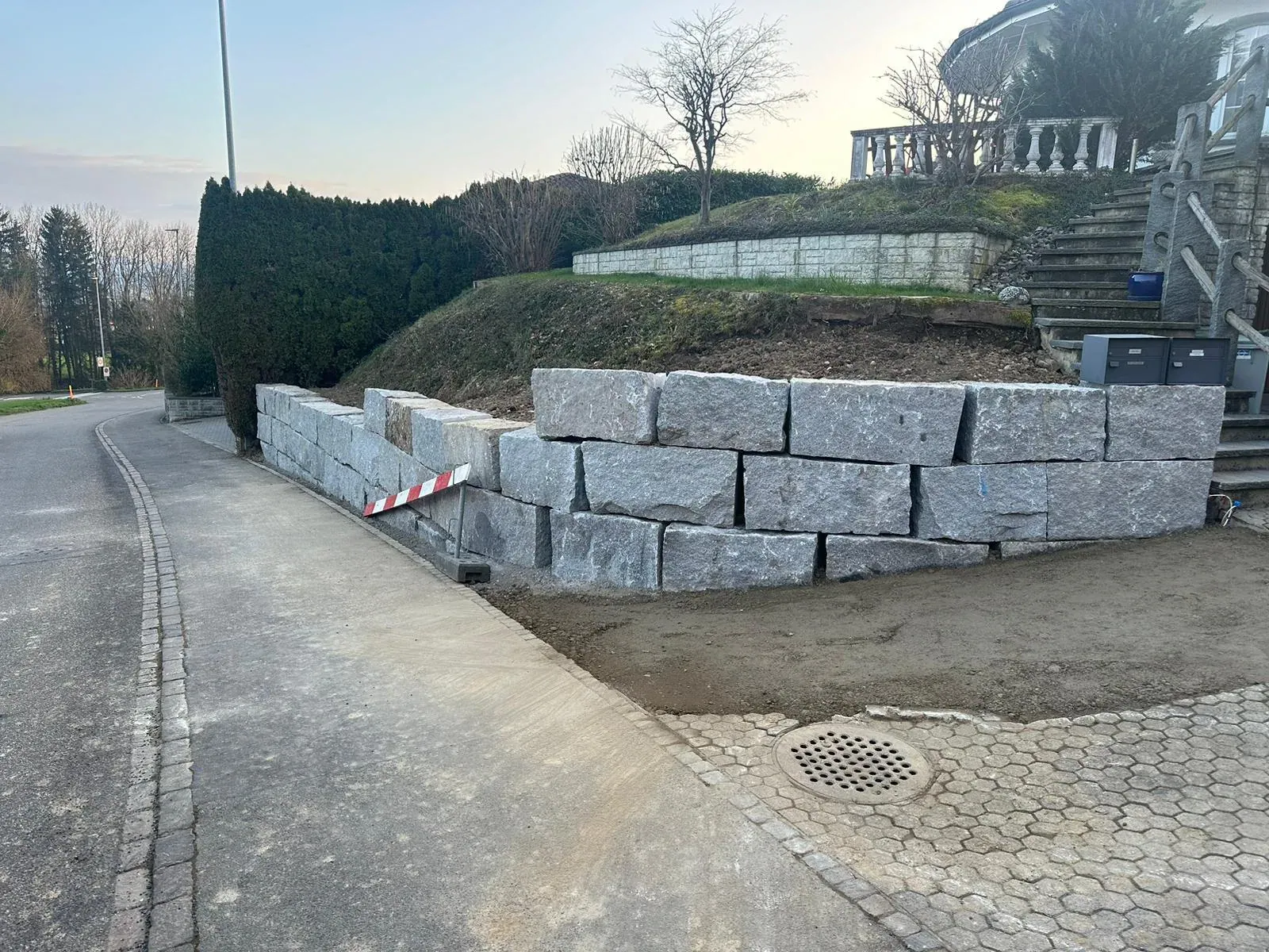 Natursteinmauer